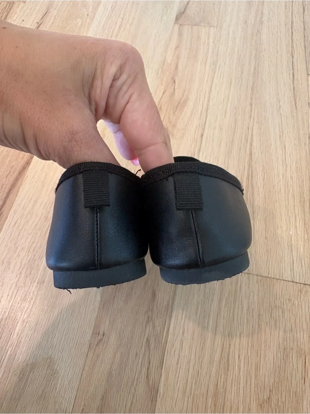 Cat & Jack Black Toddler Bow Flats